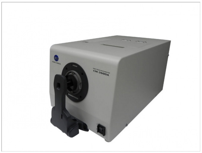 मिनोल्टा डी / 8 एससीआई / एससीई सीएम -3600 ए पोर्टेबल रंग क्रोमा मीटर स्पेक्ट्रोफोटोमीटर परावर्तन और संचरण के लिए