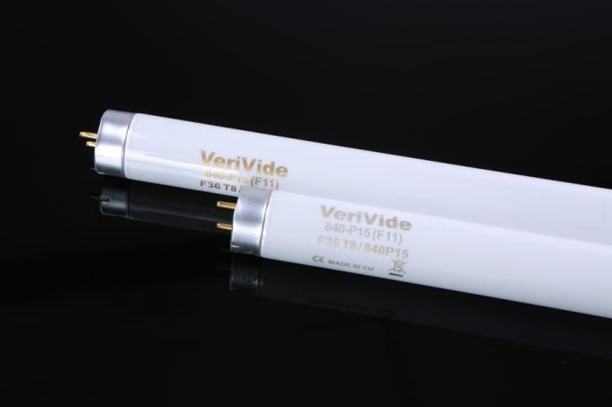 Verivide 840-P15 (F11) F36 T8 / 840-P15 TL84 फ्लोरोसेंट ट्यूब लाइट लैम्प MADE IN EU 120cm ग्लास सामग्री के साथ