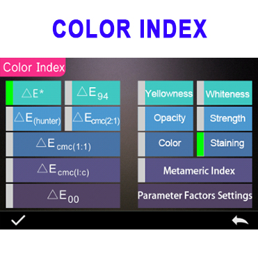 रंग गुणवत्ता सॉफ्टवेयर SQCX के साथ पोर्टेबल फोटो लैब स्पेक्ट्रोफोटोमीटर YS3060