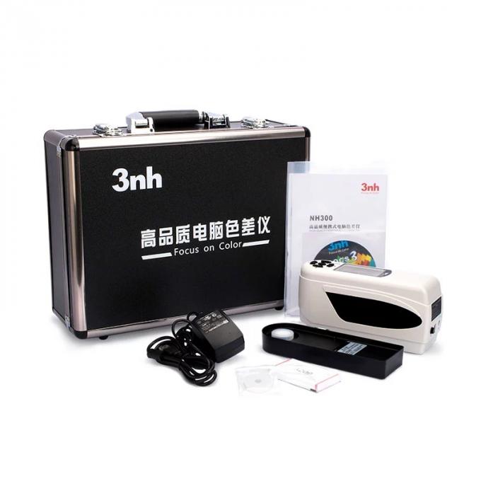 8 मिमी माप एपर्चर के साथ सस्ते 3nh NH300 Colorimeter Chroma मीटर रंग परीक्षण उपकरण
