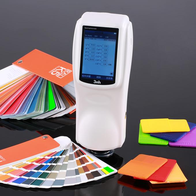 रंग प्रबंधन सॉफ्टवेयर SCQ8 NS800 के साथ 45 ° / 0 पेपर प्रिंटिंग हैंडहेल्ड स्पेक्ट्रोफोटोमीटर